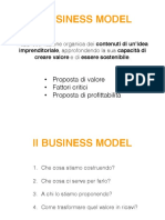 Slides business model + canvas
