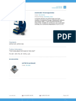 Product Sheet: Automatic Vicat Apparatus