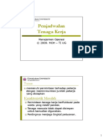 Penjadwalan Tenaga Kerja PDF