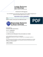 Solicitud reingreso estudiantes 5 años fuera UASD vigente plan estudio