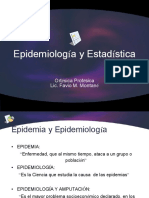 OyP - Clase 6 - Epidemiología y Estadística