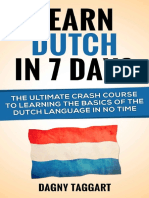Learn Dutch in 7 DAYS!