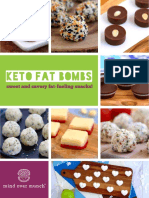 Keto Fat Bombs: Sweet and Savory Fat-Fueling Snacks!