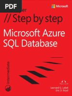 Azure Sql Database Step By Step 