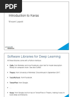 Introduction To Keras!: Vincent Lepetit!