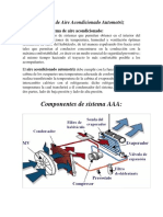 Sistema de Aire Acondicionado Automotriz