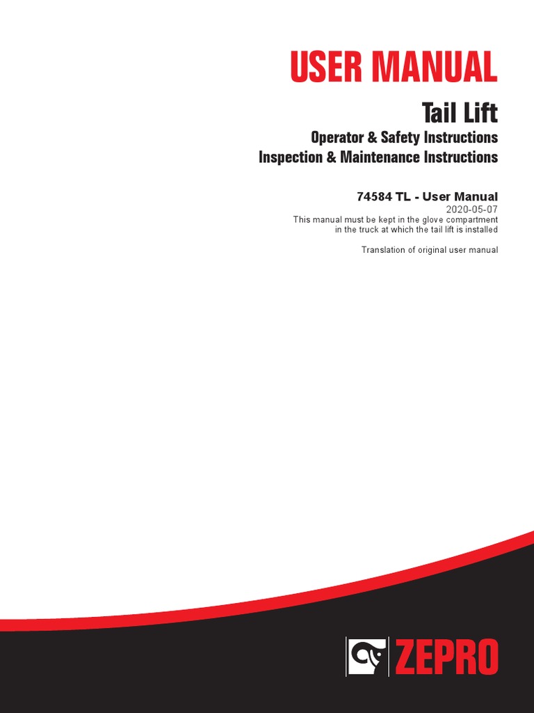 74584TL - EN - User Manual 200507 PDF | PDF | Elevator | Valve