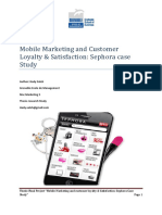 Sephora Market Analysis Case Study PDF