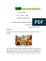 D. João VI e A Educação Brasileira - Alguns documentos-4640-18629-1-SM