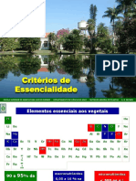 Critérios de Essencialidade 27-3 A 31-3-2017