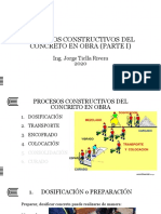6.a Manejo Del Concreto en Obra - PARTE I PDF