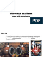 Elementos auxiliares de una red de abastecimiento: Válvulas