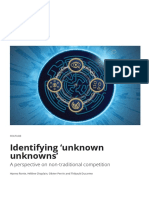 Identifying Unknown Unknowns': of Publication