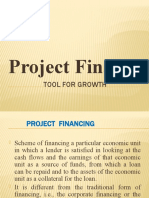 Project Finance: Tool For Growth