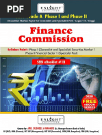 SEBI Grade A Phase I and Phase II Course: Facebook: Telegram