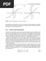 Q (X) Q (X) : 8.4.1 Uniform Scalar Quantization