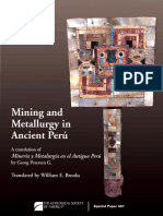 (Geological Society of America Special Papers Volume 467) Georg Petersen G. - Mining and Metallurgy in Ancient Perú (GSA Special Paper 467) (2010, Geological Society of America) PDF