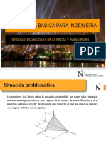 2 - Ecuaciones de La Recta y Plano en R3