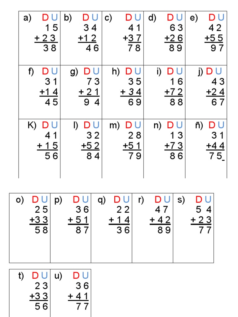 de Sumas | PDF | Teaching Methods & Materials | Science & Mathematics
