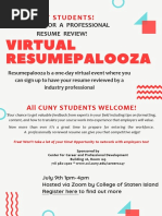 CSI Virtual Resumepalooza July 9