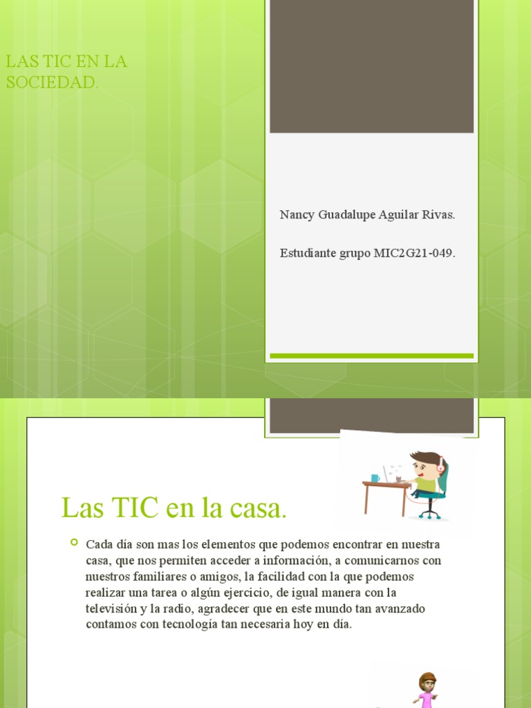 Las Tic en La Sociedad | PDF