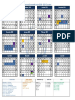 2020 - 2021 Langtree Charter Academy Calendar Board Approved