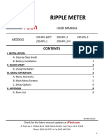 Ripple Meter: User Manual