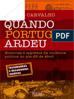 Quando Portugal Ardeu - Miguel Carvalho