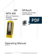 Nfa 1000 Nfa 400 Nfasoft: 3D Low Frequency Analyzer With Data Logger