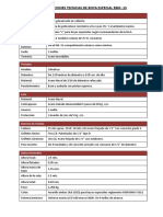 Especificaciones Tecnicas Boya Metalica Ebm 15