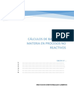 Actividad 6. Balance de Materia Sin Reaccion Quimica