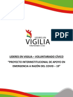 Proyecto COVID Lideres en Vigilia