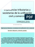 IMPLICANCIAS TRIBUTARIAS Y SOCIETARIAS