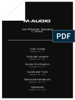 M-Track 8X4M User Guide Multilingual Summary