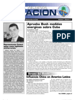 Boletin oficial del Partido Nacionalista Democratico de Cuba, Número 1; Año 1