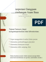 Interpretasi Gangguan Keseimbangan Asam Basa