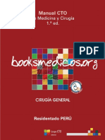 Manual CTO Peru Cirugia General