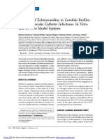 The Role of Echinocandins in Candida Biofilm Related Vacular Catheter PDF