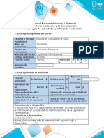 Guía de actividades y rúbrica de evaluación - Paso 1 - Cuestionario evaluativo-planear 