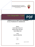 Caso Integrador. Capítulo III. Equipo 4