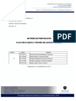 Prepa 2, Flujo de Fluidos A Traves de Lechos Porosos