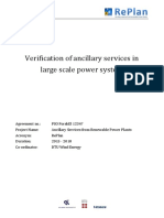 Verification of Ancillary Services in Large Scale Power System