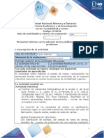 Guía de actividades y rúbrica de evaluación-Tarea 3 - Presentar informecon la solución de los problemas costeo de productos.docx