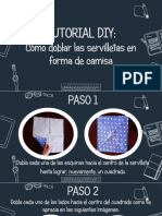 DYI: Servilleta en Forma de Camisa