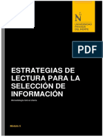 Estrategias de Lectura METODOLOGIA PDF