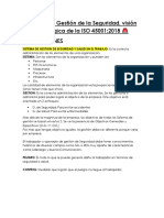 3ra Sesión - Gestión de La Seguridad, Visión Estratégica de La ISO 450012018 - PARTE IyII PDF