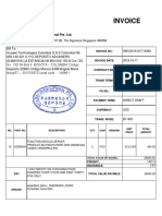 Invoice: Huawei International Pte. LTD
