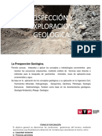 Semana 10 Prospección y Exploración Geológica