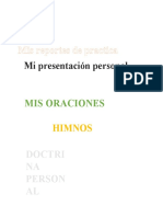 Mis Investig: Mis Reportes de Practica