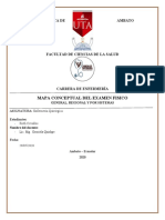 Mapa Conceptual Del Examen Fisico